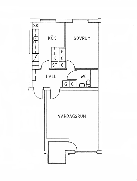 Köpmangatan 33 D, 343 30, ÄLMHULT