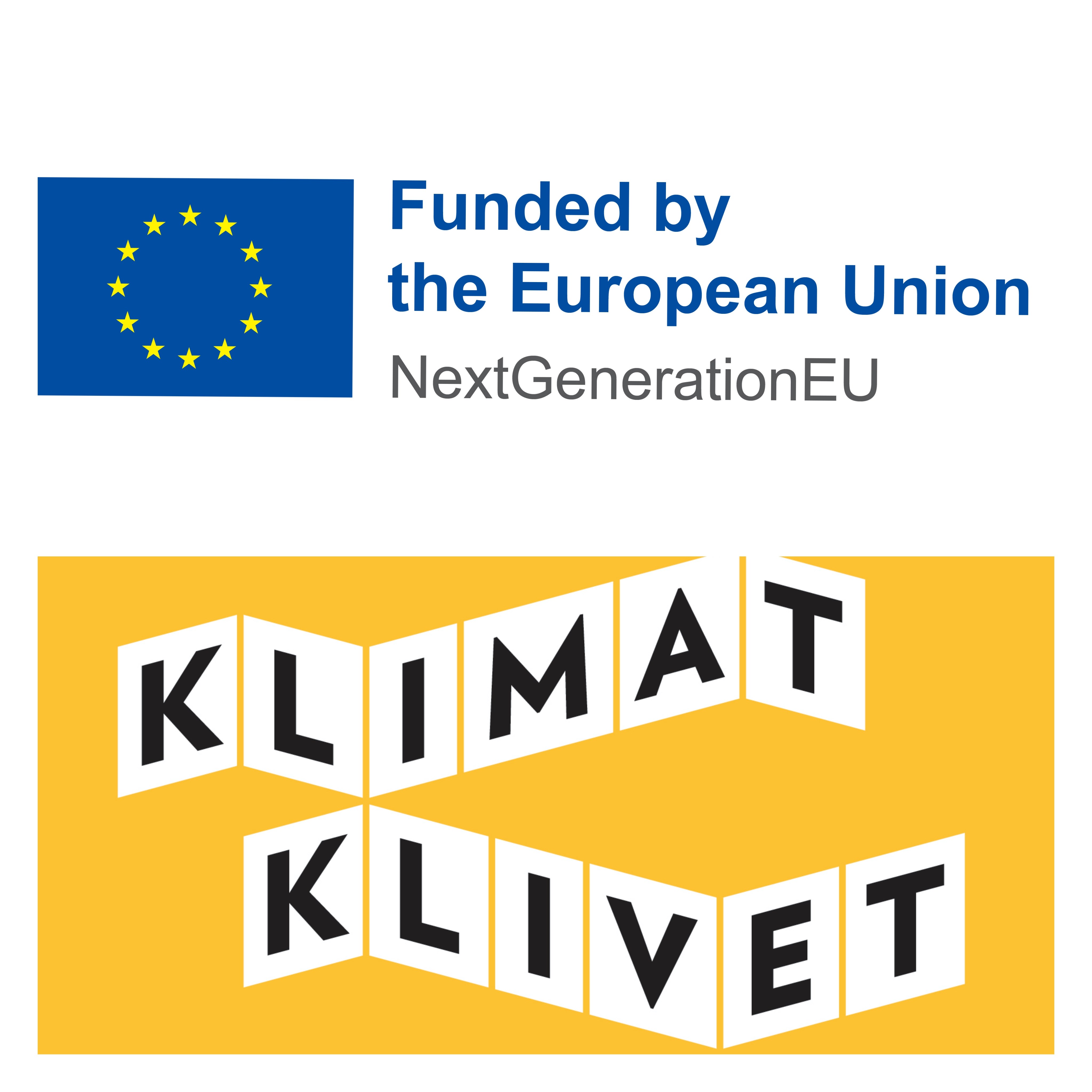 Logo för EU och Klimatklivet